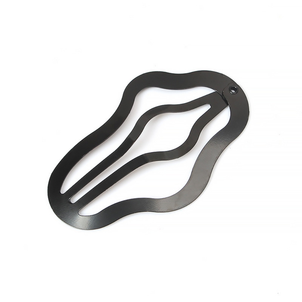 Beautichen | Золотистая геометрическая заколка — стиль и элегантность в каждом образе