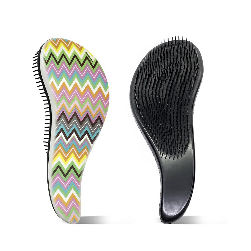 Beautichen Волнообразная расческа - подходит для кудрявых, густых, натуральных, прямых, тонких, влажных или сухих волос, безболезненная расческа для гладких волос, подходит для женщин, мужчин или дете