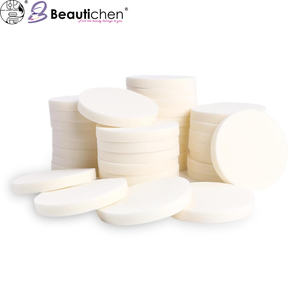 Beautichen круглая косметическая губка-спонж — мягкий пористый спонж для макияжа и ухода за кожей