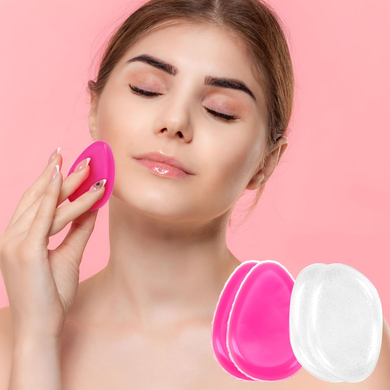 Beautichen набор силиконовых спонжей «Капля» — для тонального крема и BB-крема