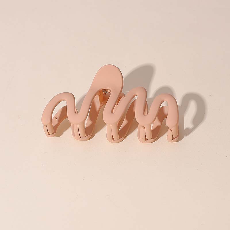 Beautichen волнистые пластиковые заколки для волос, набор минималистичных зажимов для фиксации причёски