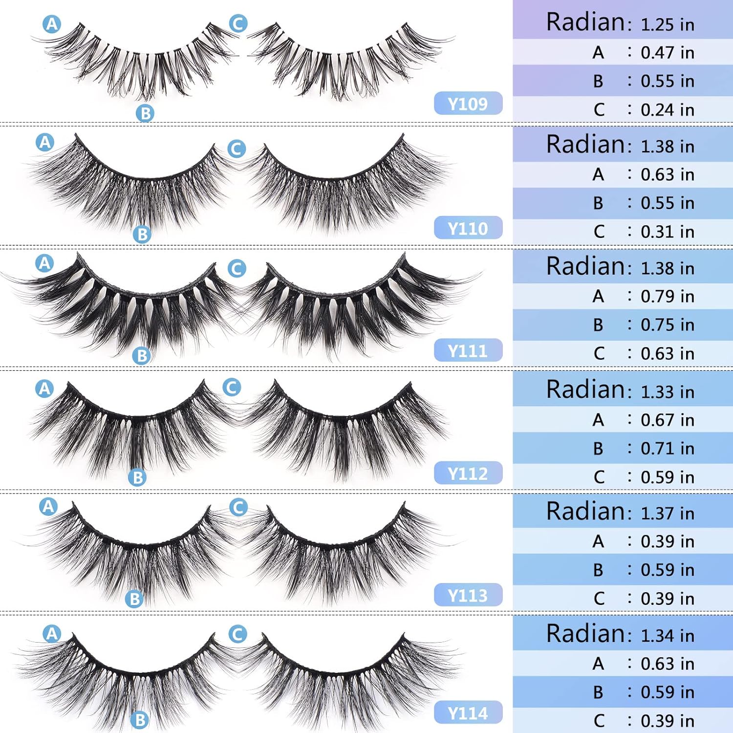 Beautichen Набор накладных ресниц 3D многослойные, натуральные, плотные и магнитные, для повседневного, сценического и косплей-макияжа