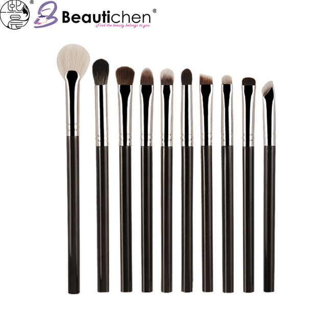 Beautichen набор кистей для макияжа — черный мини, 10 шт.